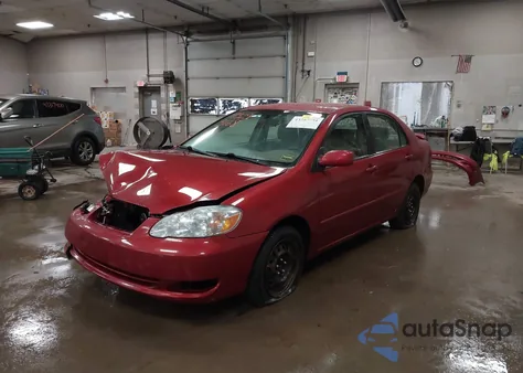 2005 Toyota Corolla Le из США, поврежденный, VIN 2T1BR32EX5C361791